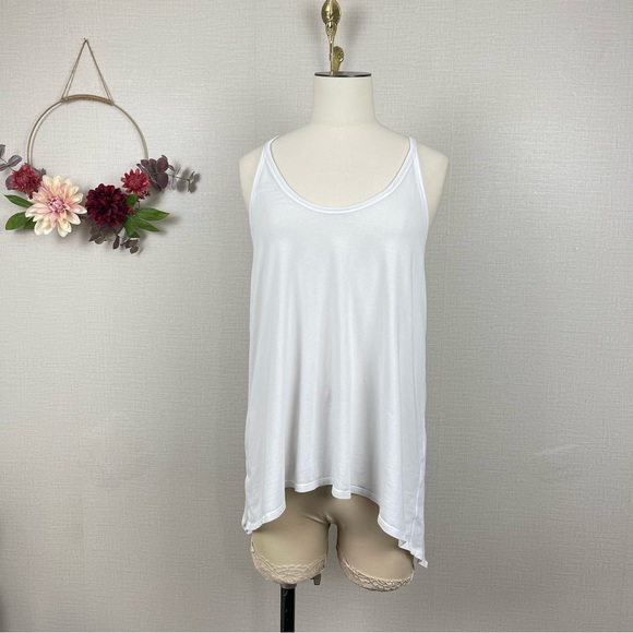 Lululemon Women White Tank Yoga Top M - Picture 3 of 10